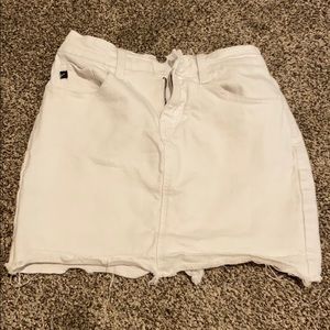 White Mini Skirt